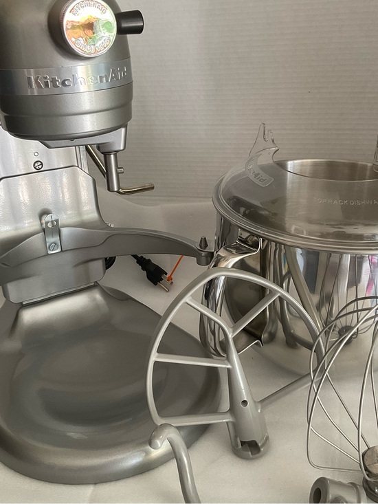 KitchenAid Other - KitchenAid Silver Stand Mixer with Stainless Steel Bowl and Accessories
